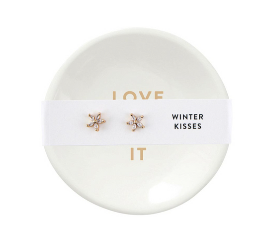 Holiday Stud Earrings & Trinket Tray Sets - Conjuntos de bandejas para pendientes y baratijas