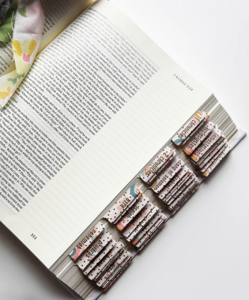 Índices para Biblia | 66 Pestañas