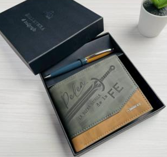 Set de Regalo para Hombre | Billetera y Bolígrafo