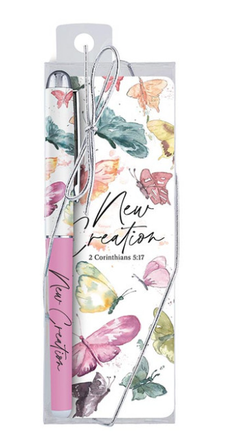 Set de Regalo New Creation | Bolígrafo y Separador de Página