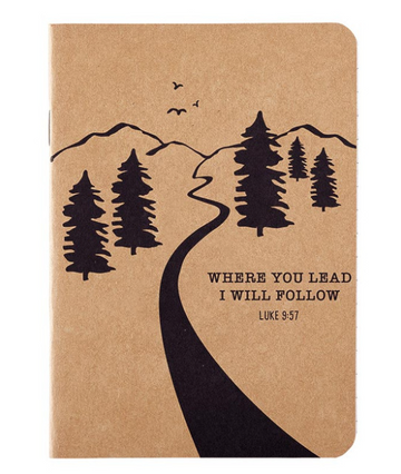 Cuaderno Kraft | Versículo Lucas 9:57