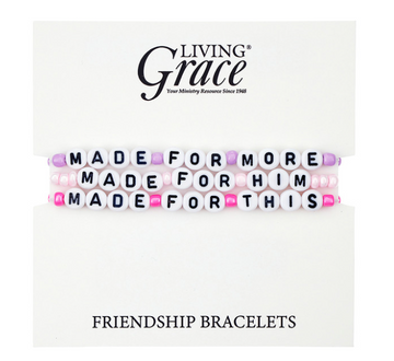 Pulsera de Amistad Made For More | Efesios 2:10