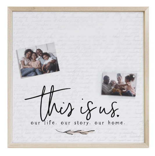 Marco Decorativo This Is Us | 24 x 24 Pulgadas