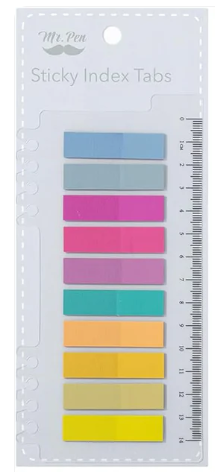 Pestañas Adhesivas Transparentes Reposicionables