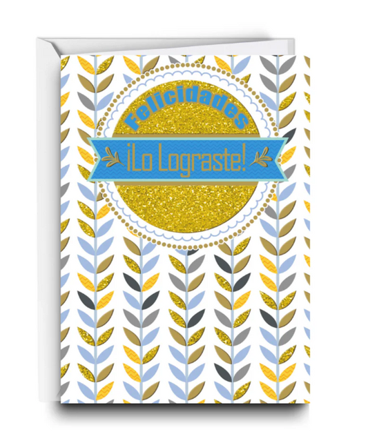 Tarjeta Felicidades ¡Lo Lograste!