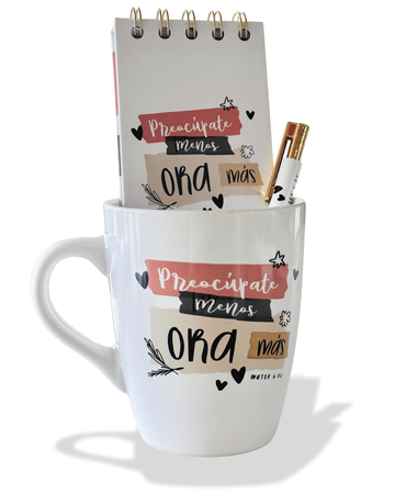 Set de Regalo | Preocúpate Menos, Ora Más