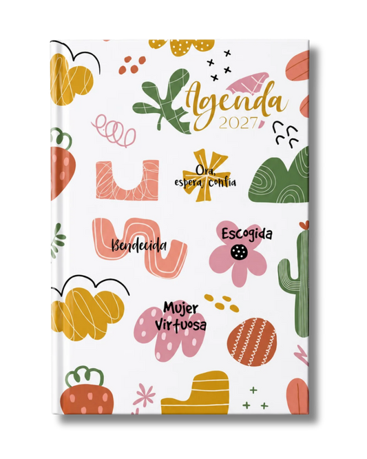 Agenda 2027 | Stickers Tapa Dura