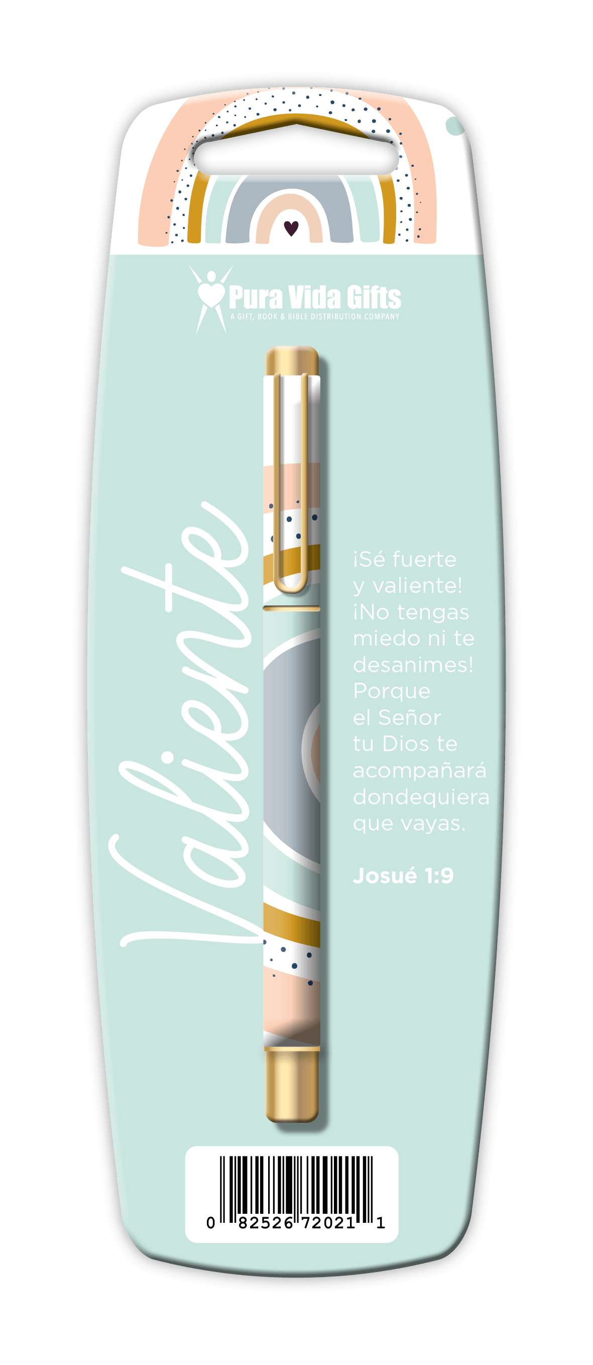 Bolígrafo | Valiente | Josue 1:9