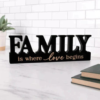 FAMILY IS WHERE LOVE BEGINS - Pura Vida Books