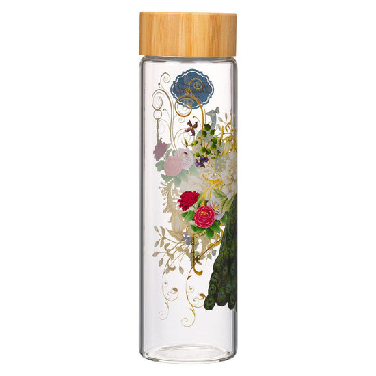 Glass Water Bottle - Pura Vida Books