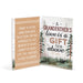 A Gift From Above Wooden Keepsake Card - Pura Vida Books