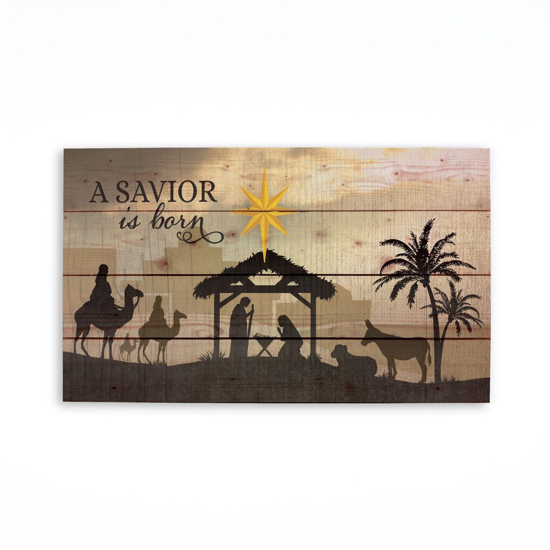 A Savior Is Born Cuadro - Pura Vida Books