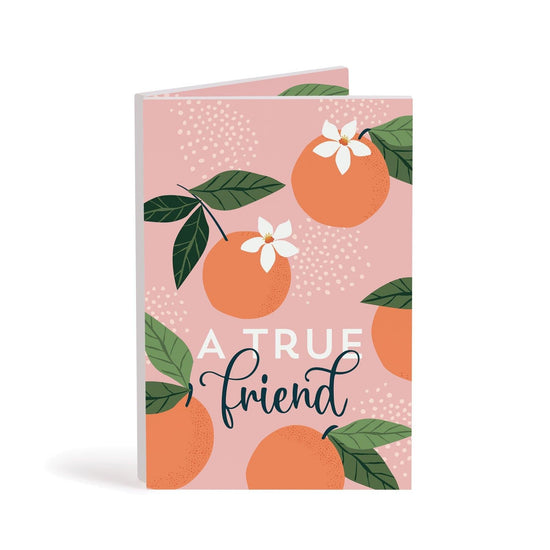 A True Friend Wooden Keepsake Card - Pura Vida Books