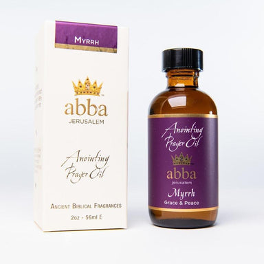ABBA Anointing Oil Myrrh 2 onz Grace & Peace - Pura Vida Books