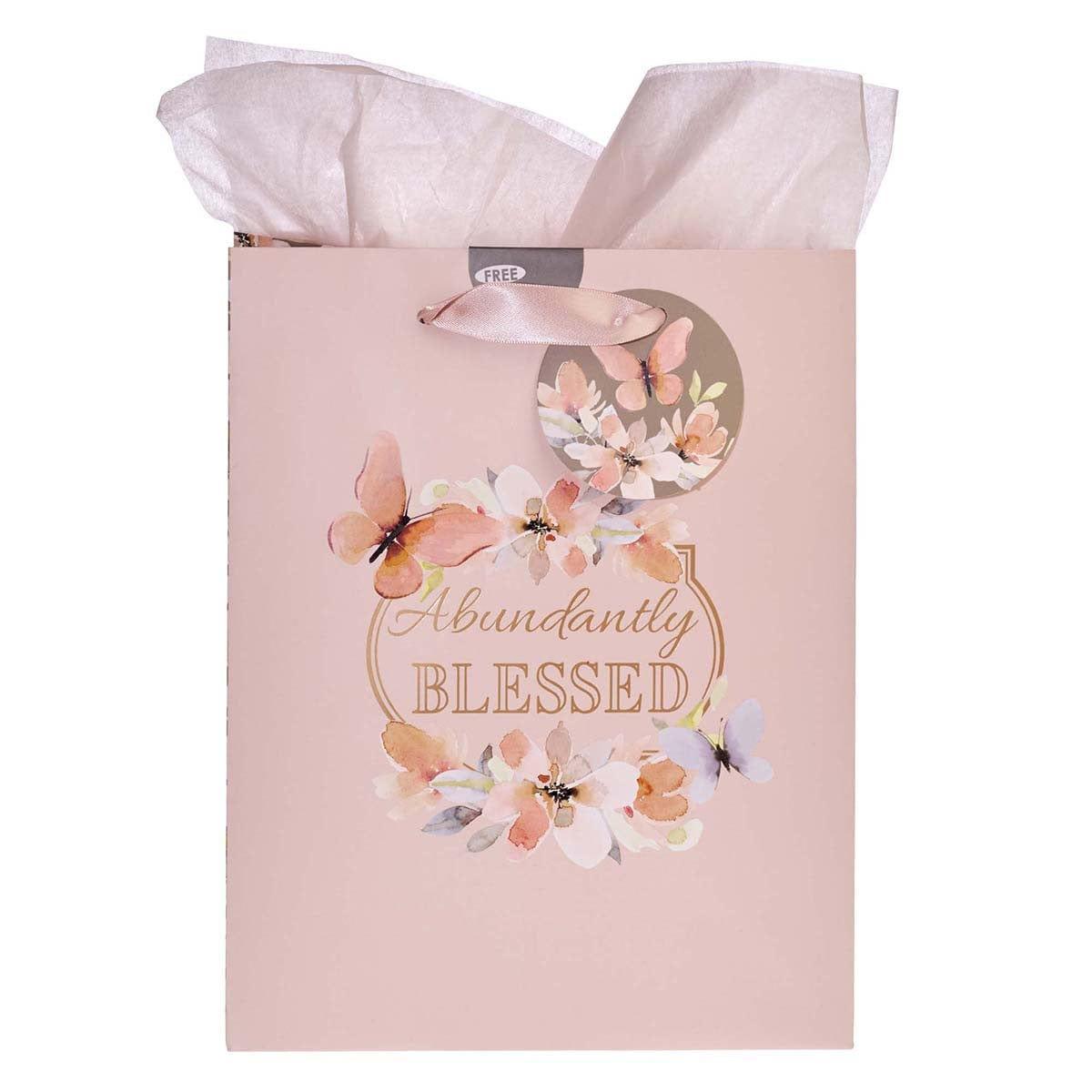 Abundantly Blessed - Medium Gift Bag - Pura Vida Books