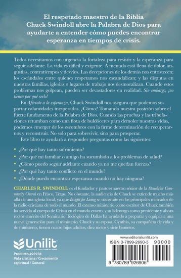 Aférrate a la esperanza- Charles R. Swindoll - Pura Vida Books