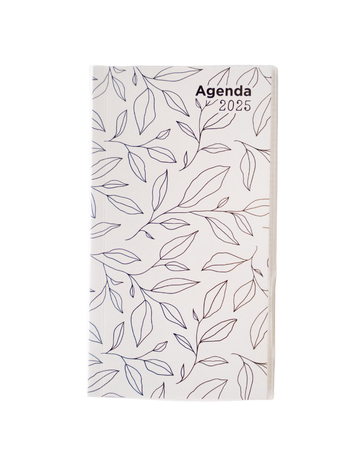 Agenda Pocket 2025 | Leaves Gris