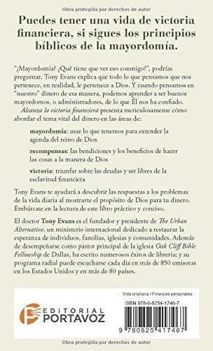 Alcanza la victoria financiera - Tony Evans - Pura Vida Books