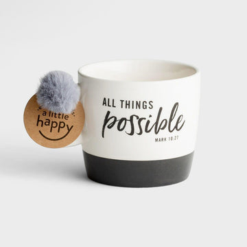 All Things Possible - Ceramic Mug - Pura Vida Books