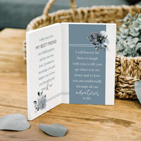 Always & Forever Wooden Keepsake Card - Pura Vida Books