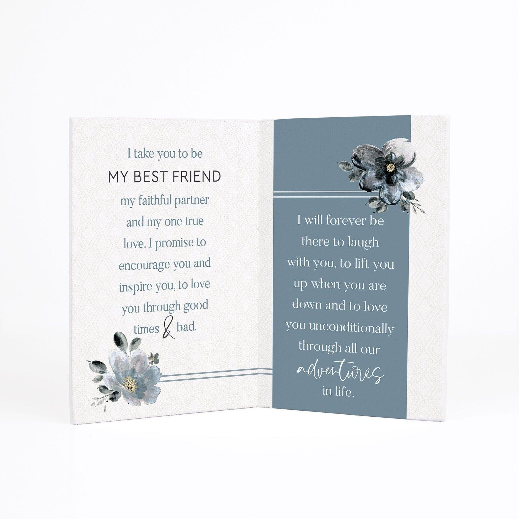 Always & Forever Wooden Keepsake Card - Pura Vida Books