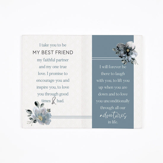 Always & Forever Wooden Keepsake Card - Pura Vida Books