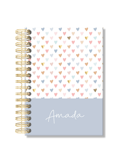 Amada - Journal Corazones - Pura Vida Books