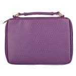 Amazing Grace Berry Purple Faux Leather Fashion Bible Cover - Pura Vida Books