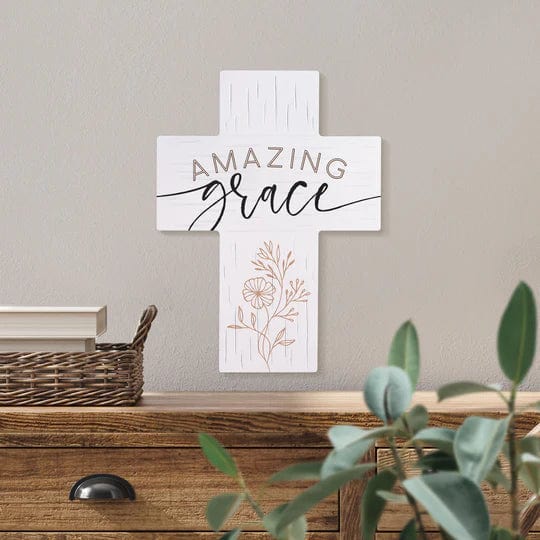 AMAZING GRACE CROSS DÉCOR - Pura Vida Books