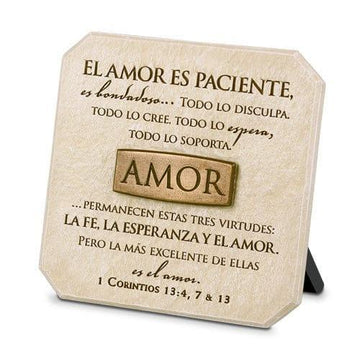 Amor, Placa Esculpida - Pura Vida Books