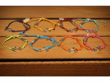 Anchor & Jesus Fish Bracelet - Pura Vida Books