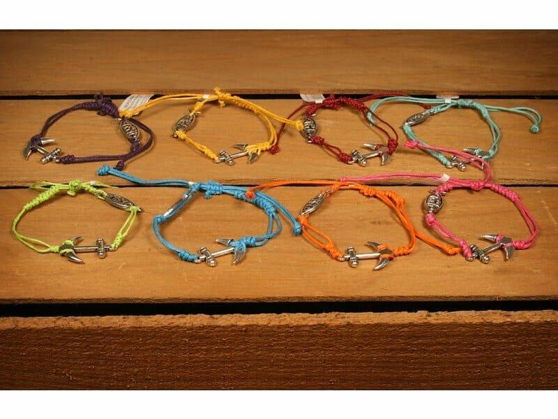 Anchor & Jesus Fish Bracelet - Pura Vida Books