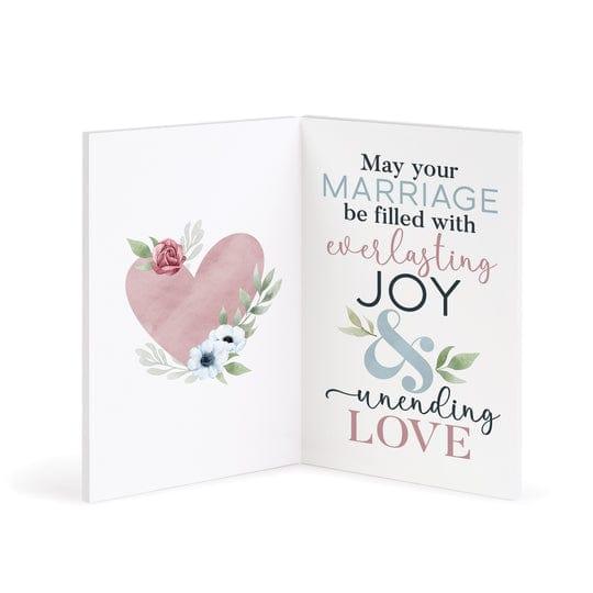 & The Two Shall Become One Wooden Keepsake Card - Pura Vida Books