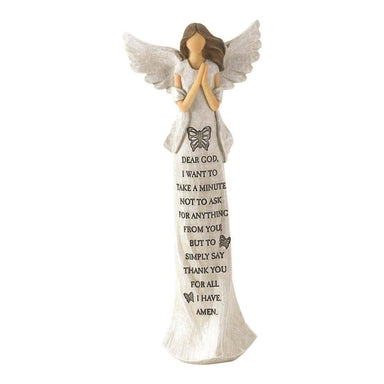 Angel Figurine Dear God - Pura Vida Books