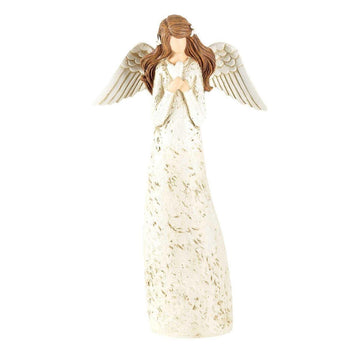 Angel Holding Heart Figurine - Pura Vida Books