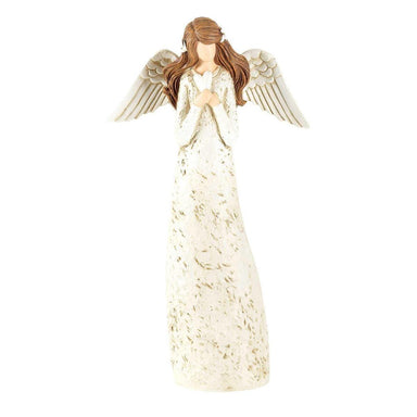 Angel Holding Heart Figurine - Pura Vida Books