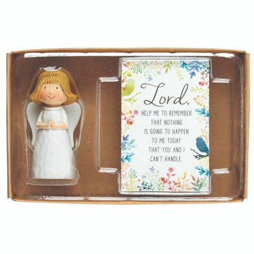 ANGEL PRAY/CRD LORD HELP ME RSN 2.5" - Pura Vida Books