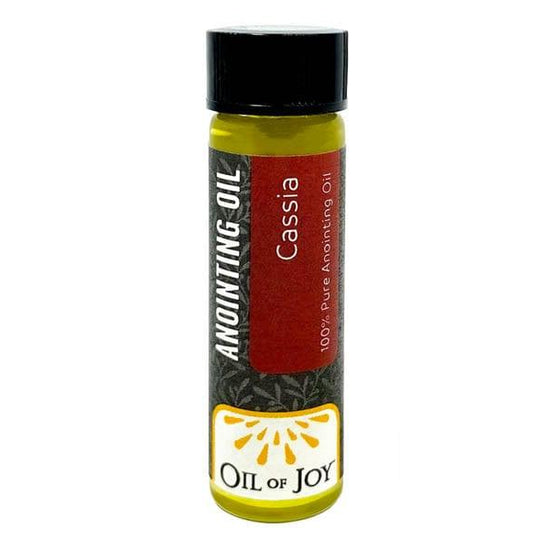 Anointing oil - Cassia 1/4 oz. - Pura Vida Books