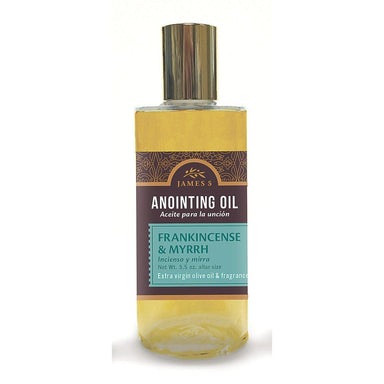 Anointing Oil - Frankincense and Myrrh (3.5 oz) - Pura Vida Books