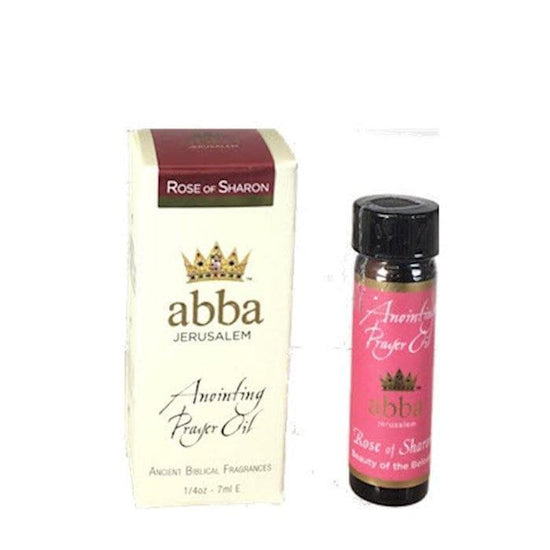 Anointing Oil-Rose Of Sharon-1/4 Oz - Pura Vida Books