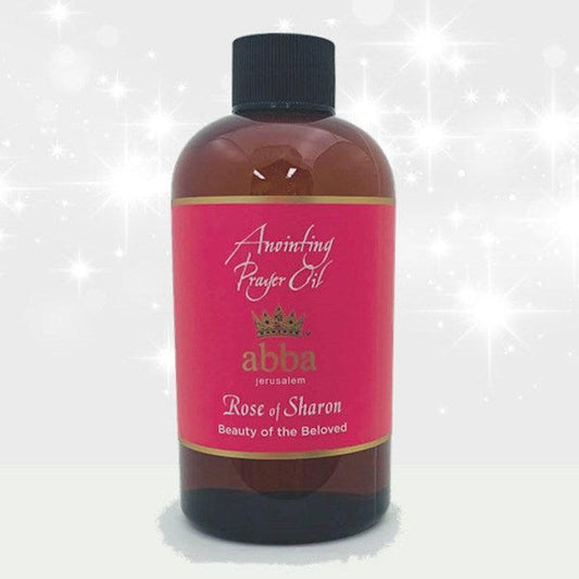 Anointing Oil-Rose Of Sharon-8 Oz- - Pura Vida Books