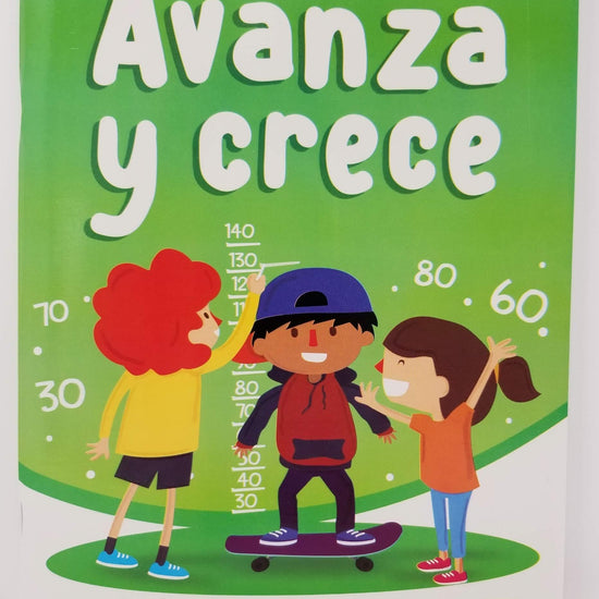 Avanza y crece - Vivir la biblia (Serie Pre escolar) - Pura Vida Books