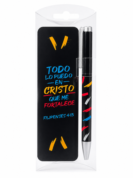 Set de Regalo Todo Lo Puedo | Marcador y bolígrafo