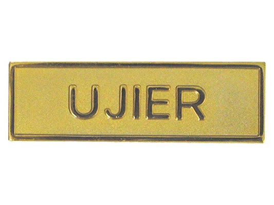 Badge Metal Spanish Ujier - Pura Vida Books