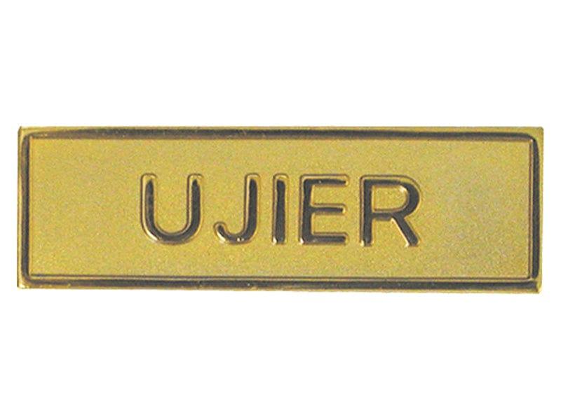 Badge Metal Spanish Ujier - Pura Vida Books