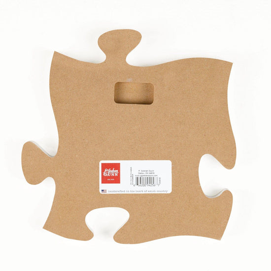 Be Happy Mini Puzzle Piece Décor - Pura Vida Books