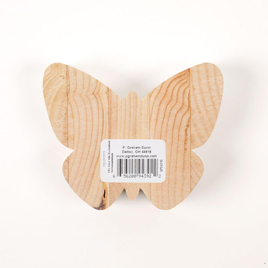 Be Kind Bloque de Madera Mariposa - Pura Vida Books