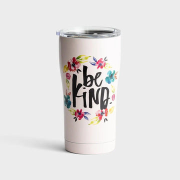 Be Kind - Stainless Steel Tumbler - Pura Vida Books