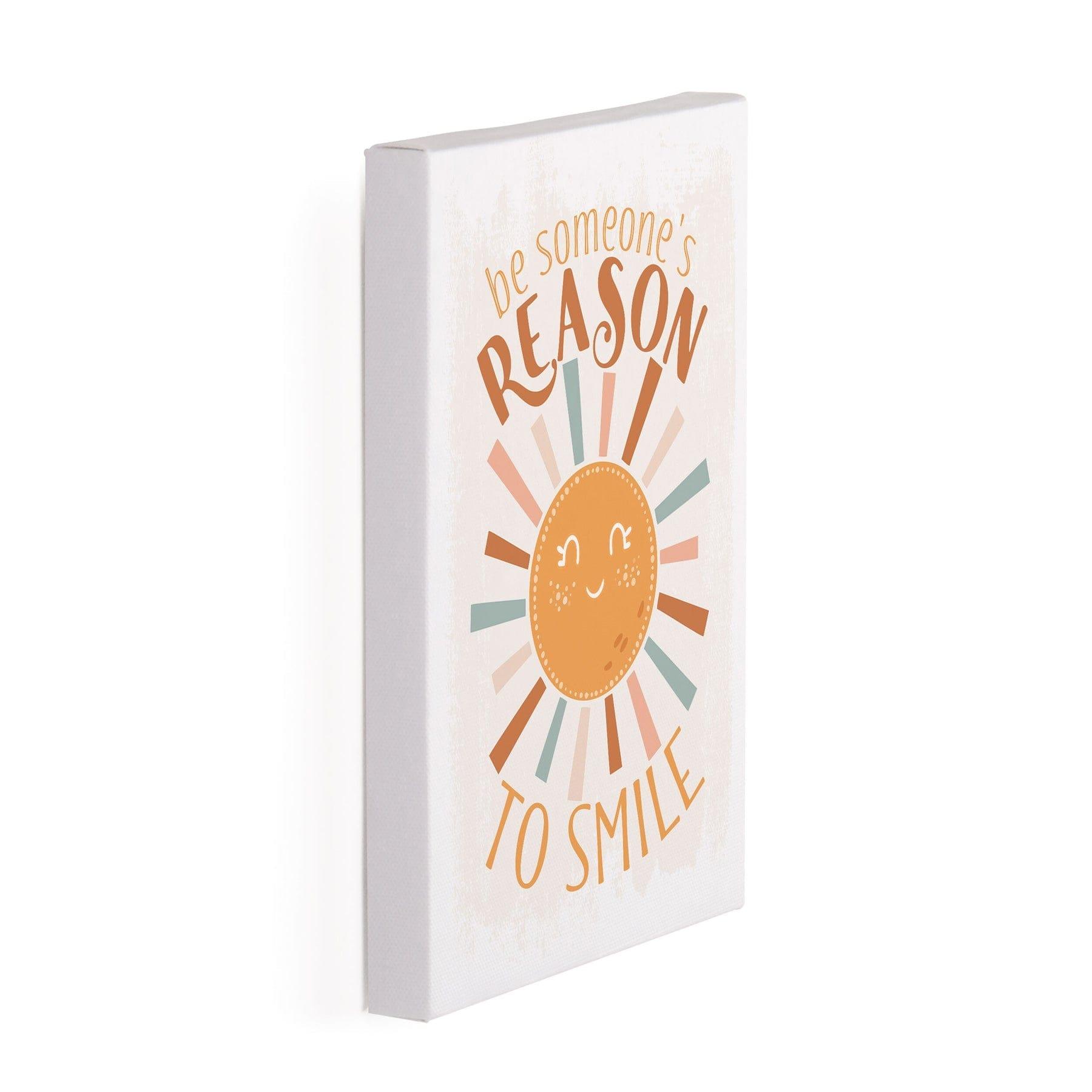 Be Someone's Reason To Smile Canvas Décor - Pura Vida Books