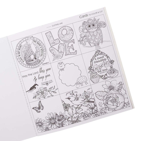 Be Still & Know Inspirational Adult Coloring Book - Pura Vida Books